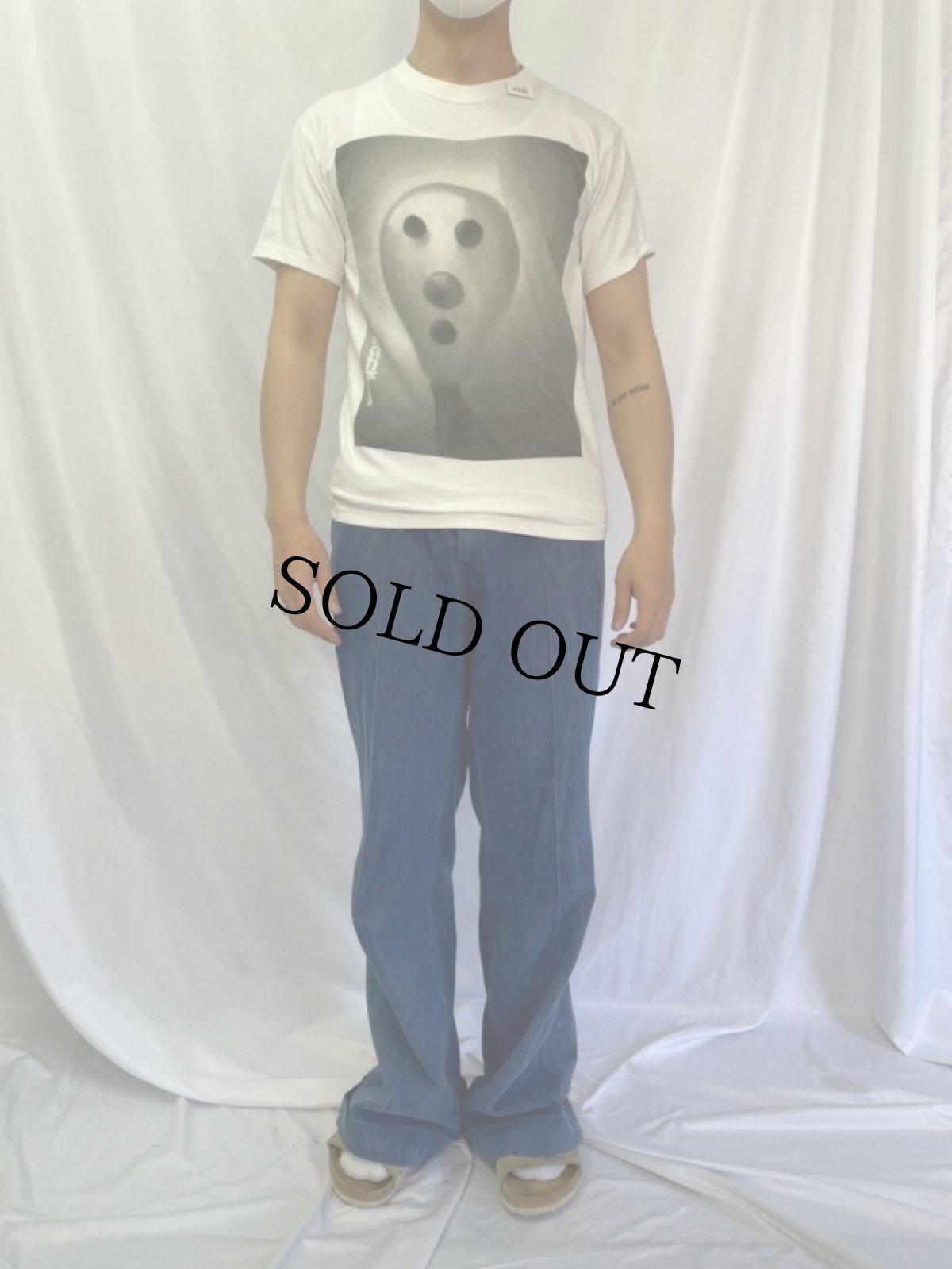 画像2: 2000's Underworld "A Hundred Days Off" ダンスロックバンド プリントTシャツ S (2)