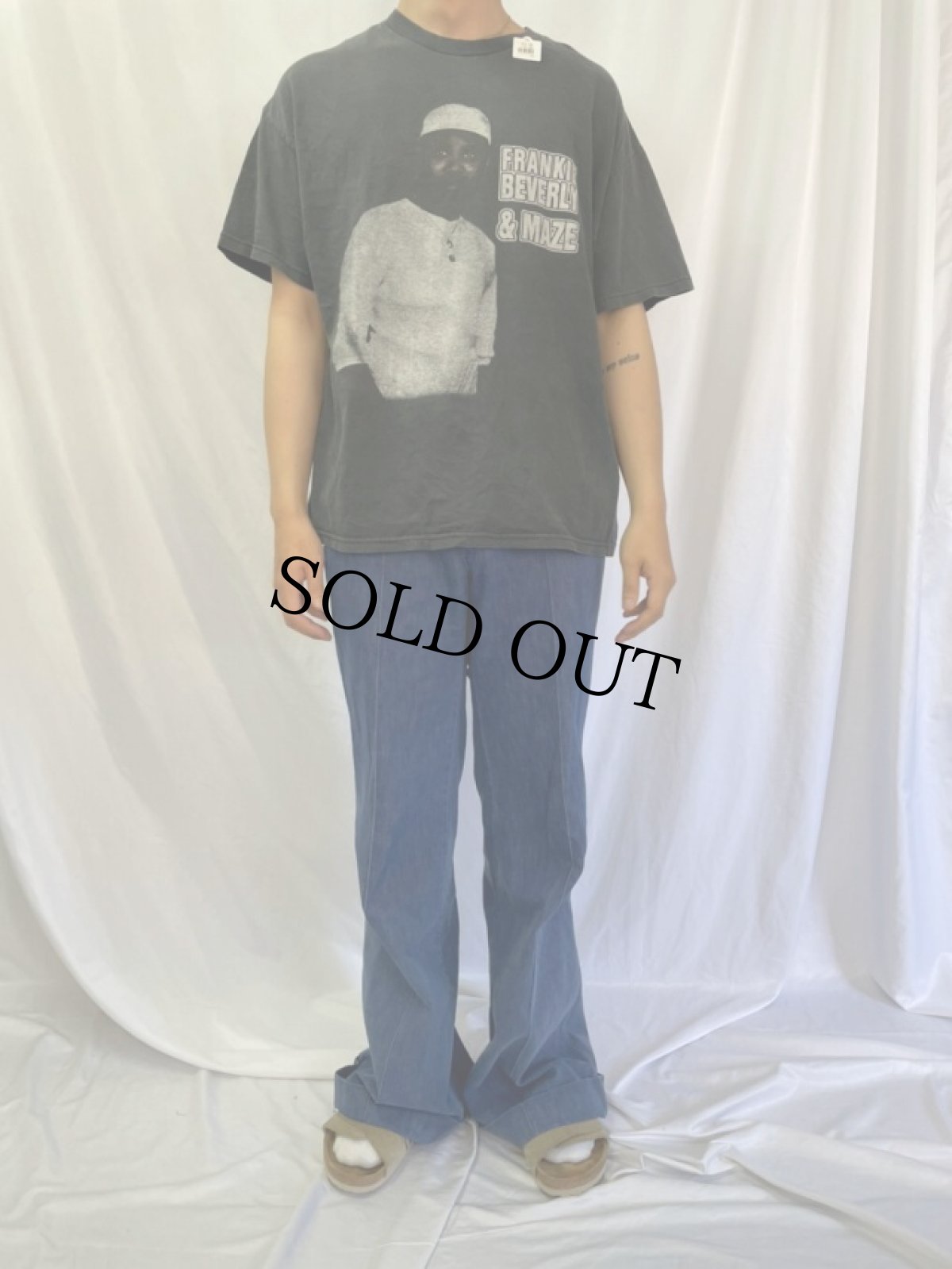 画像2: Maze featuring Frankie Beverly ソウルバンド プリントTシャツ (2)