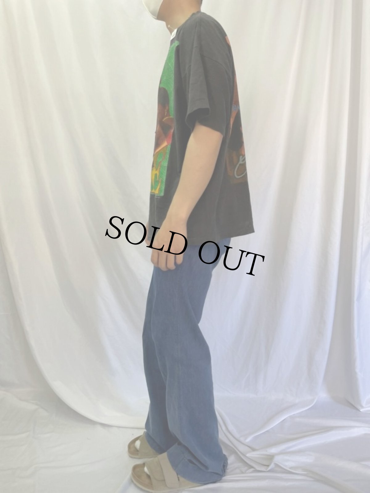 画像3: 90's CECE WINANS × WHITNEY HOUSTON "Waiting To Exhale" R&Bデュエットアルバム プリントTシャツ  XXL (3)