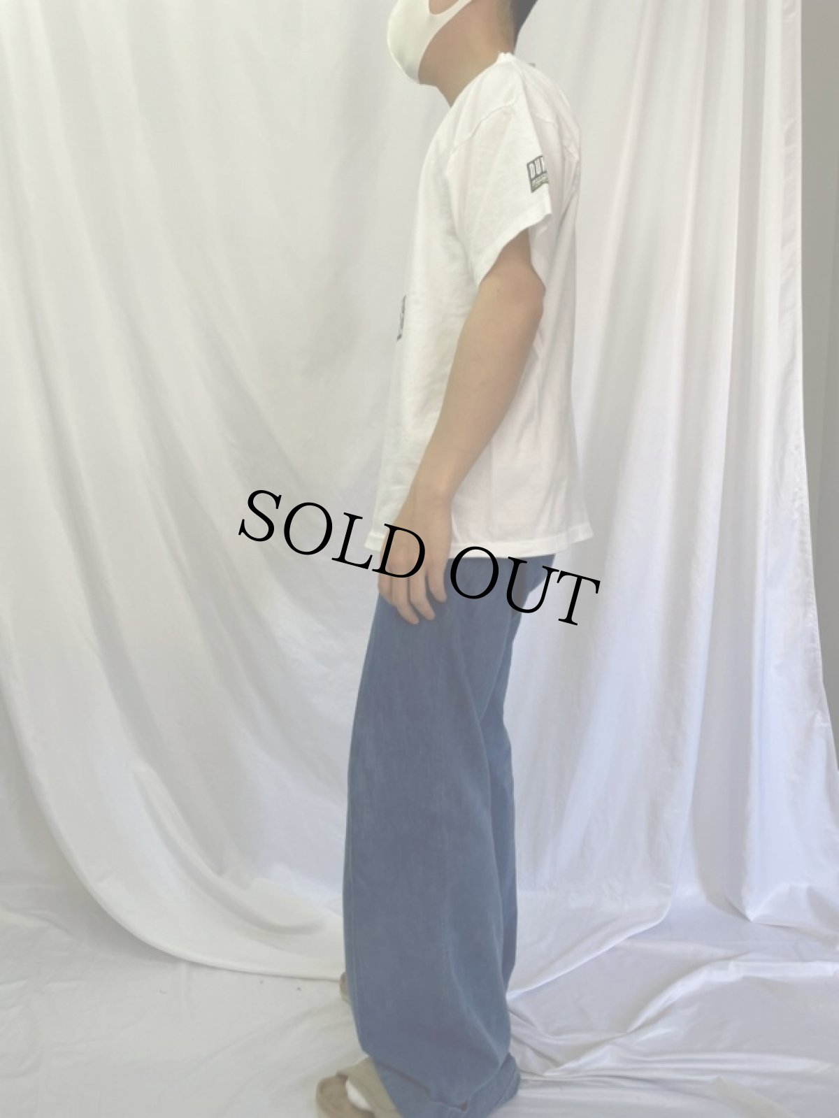 画像3: Duke Ellington ジャズミュージシャン プリントTシャツ L (3)