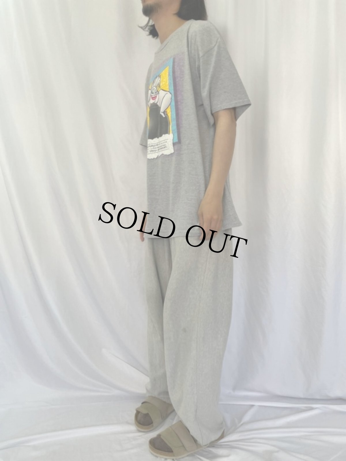 画像3: 90's〜 Disney Ursula USA製 キャラクタープリントTシャツ XL (3)