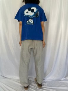 画像4: 90's SNOOPY "JOE COOL" USA製 パロディＴシャツ L (4)