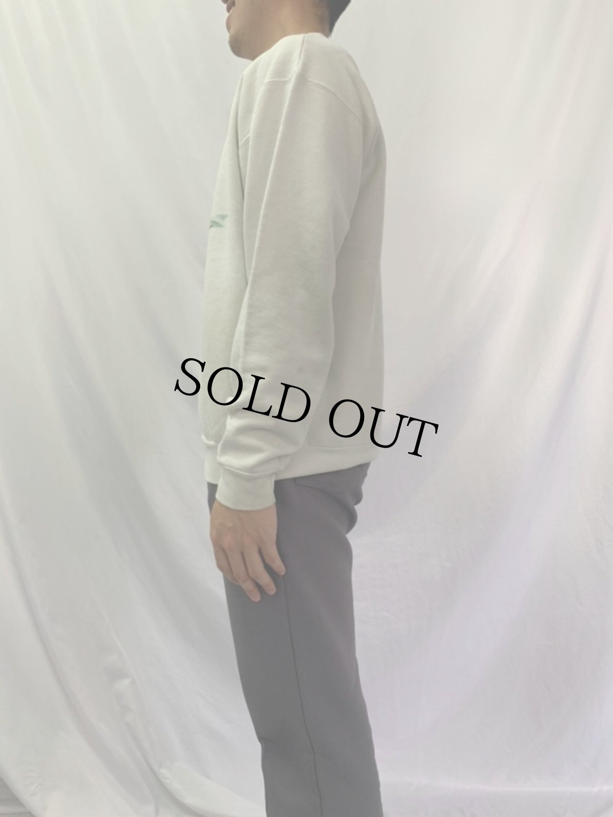 画像3: 90's Mary Carole USA製 サイン入り フラワーアートプリントスウェット XL (3)