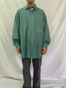画像2: 90's POLO SPORT Ralph Lauren "BIG DRESS SHIRT" コットンブロードシャツ XL (2)