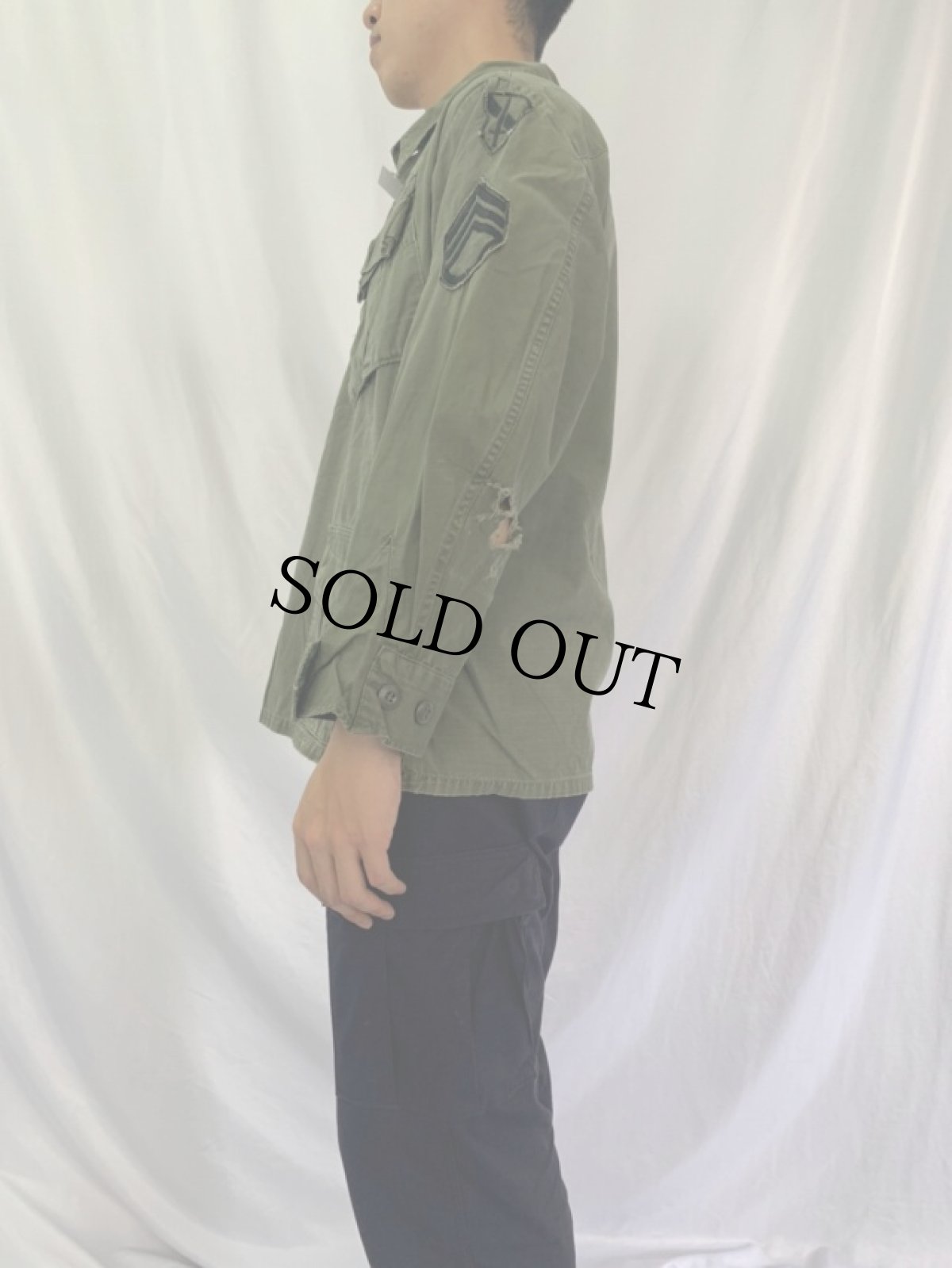 画像3: 60's U.S.AIR FORCE ジャングルファティーグジャケット 4th (3)