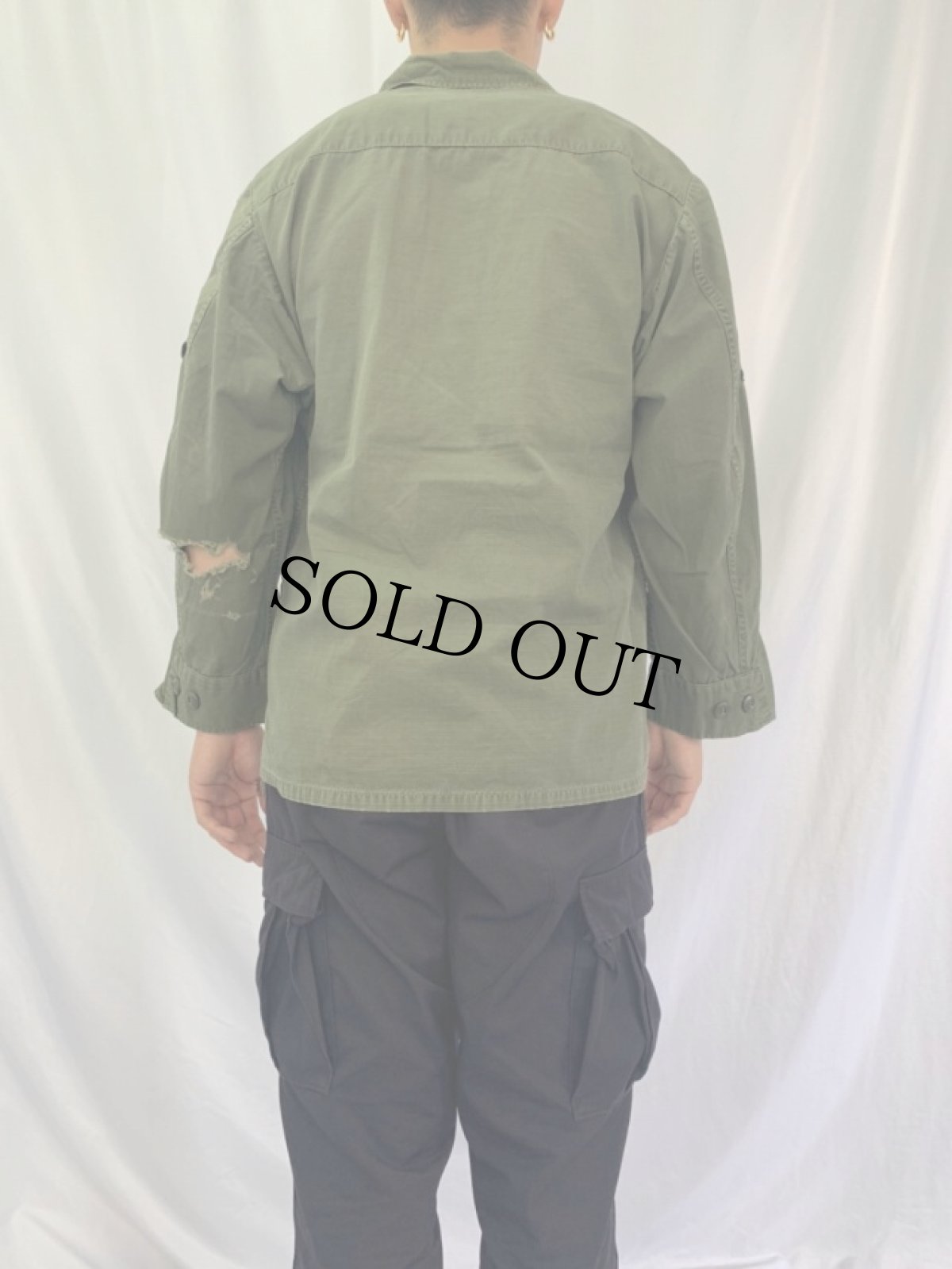 画像4: 60's U.S.AIR FORCE ジャングルファティーグジャケット 4th (4)