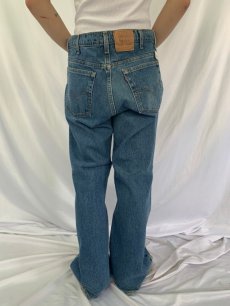 画像4: 90's Levi's 517 USA製 "BOOT CUT" フレアデニムパンツ W43 (4)