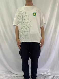 画像2: "bp" 企業ロゴプリントTシャツ L (2)