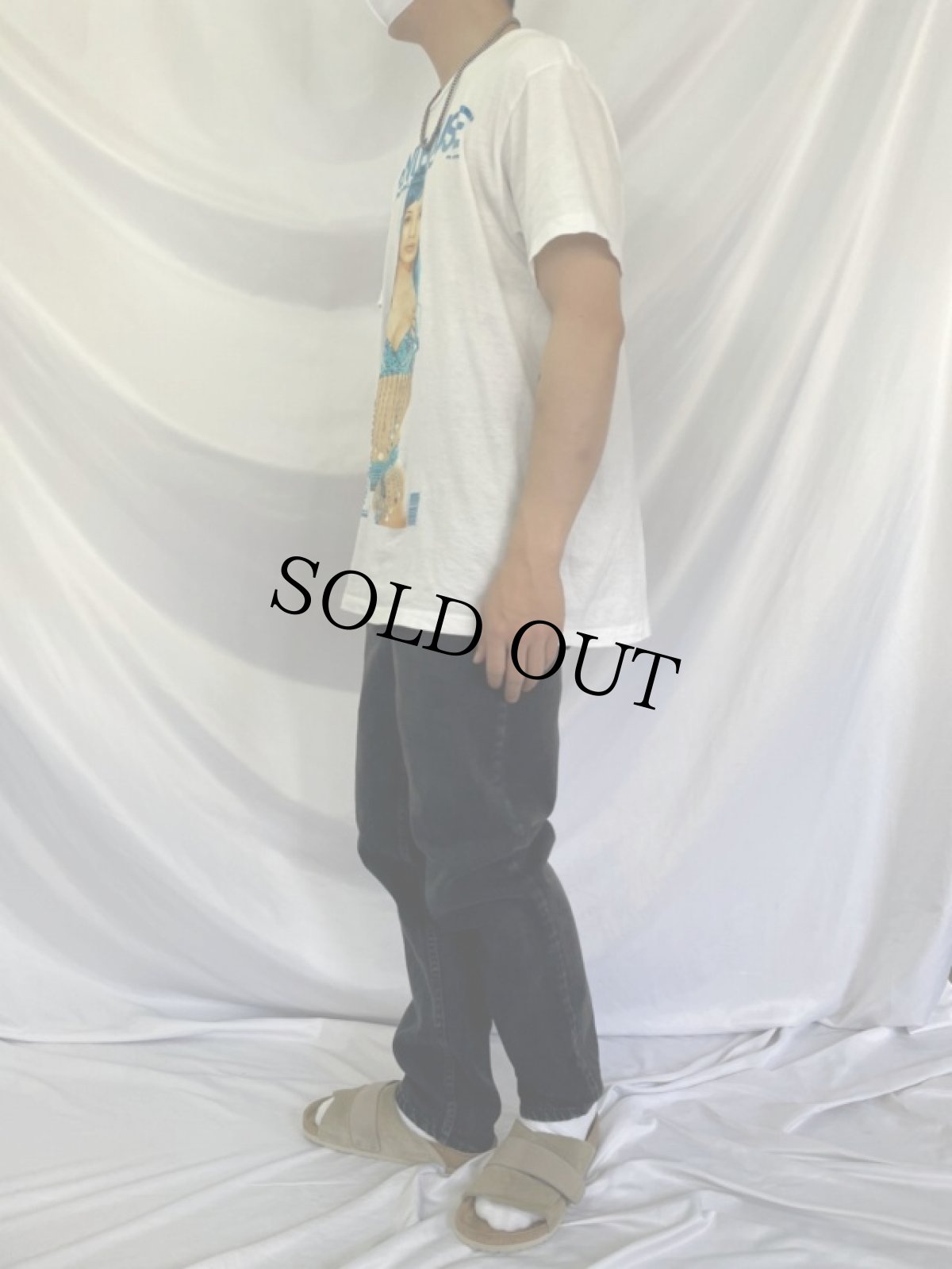 画像3: 90's〜 Levi's 550 USA製 サルファブラックデニムパンツ W34 (3)