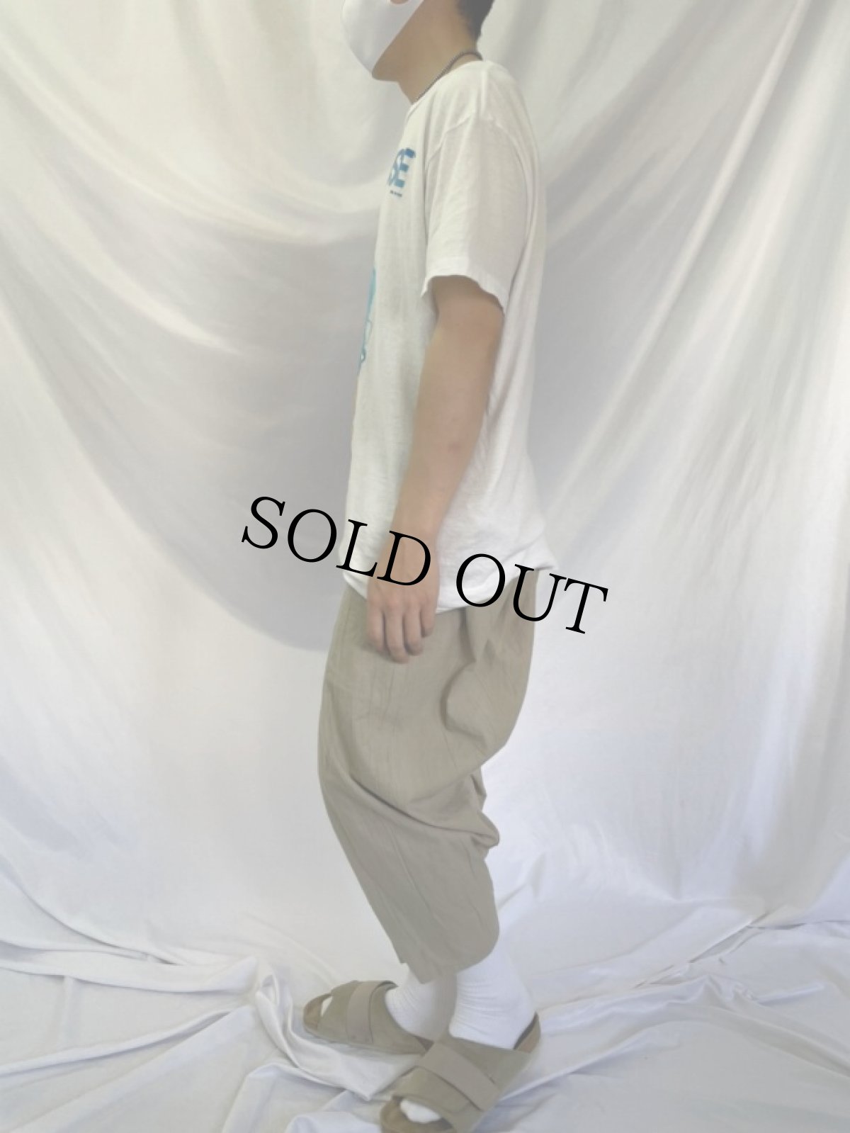 画像3: 80's Issey Miyake JAPAN製 筆タグ しわ加工 バルーンパンツ SIZE6 (3)