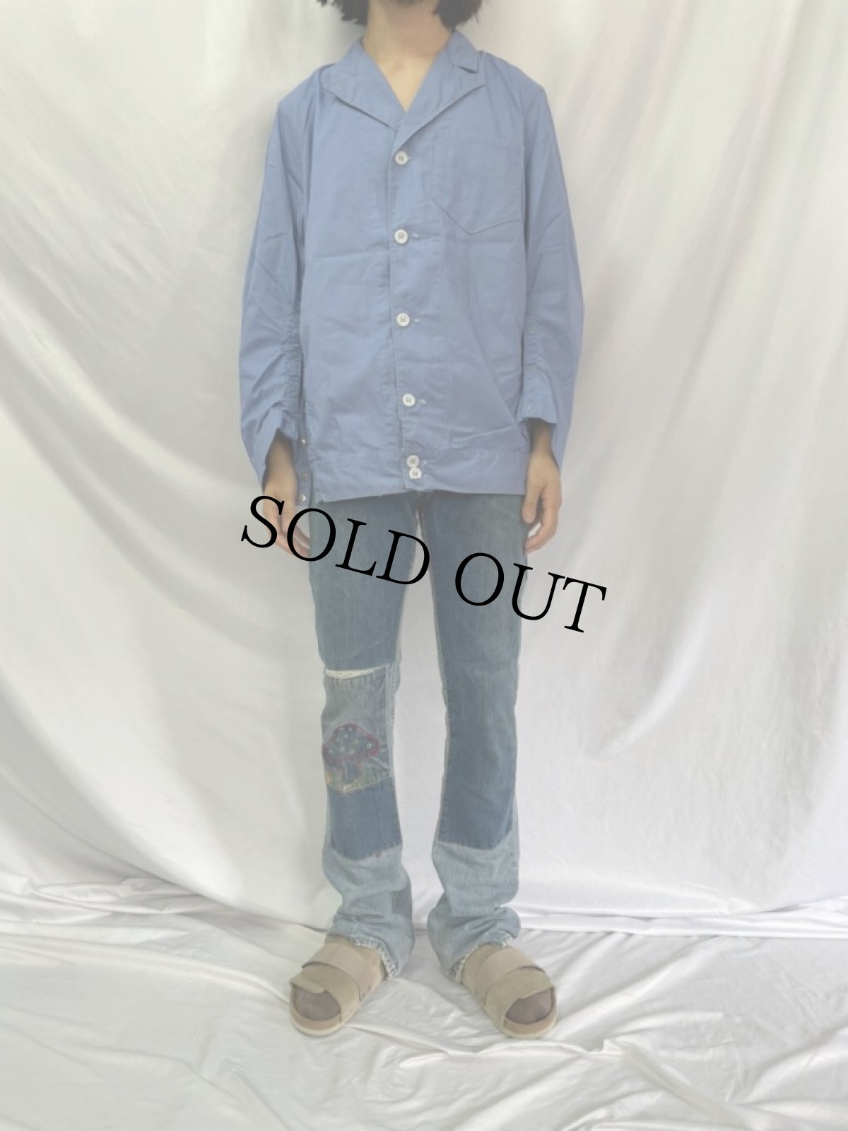 画像2: 50's U.S.ARMY スリーピングジャケット M (2)