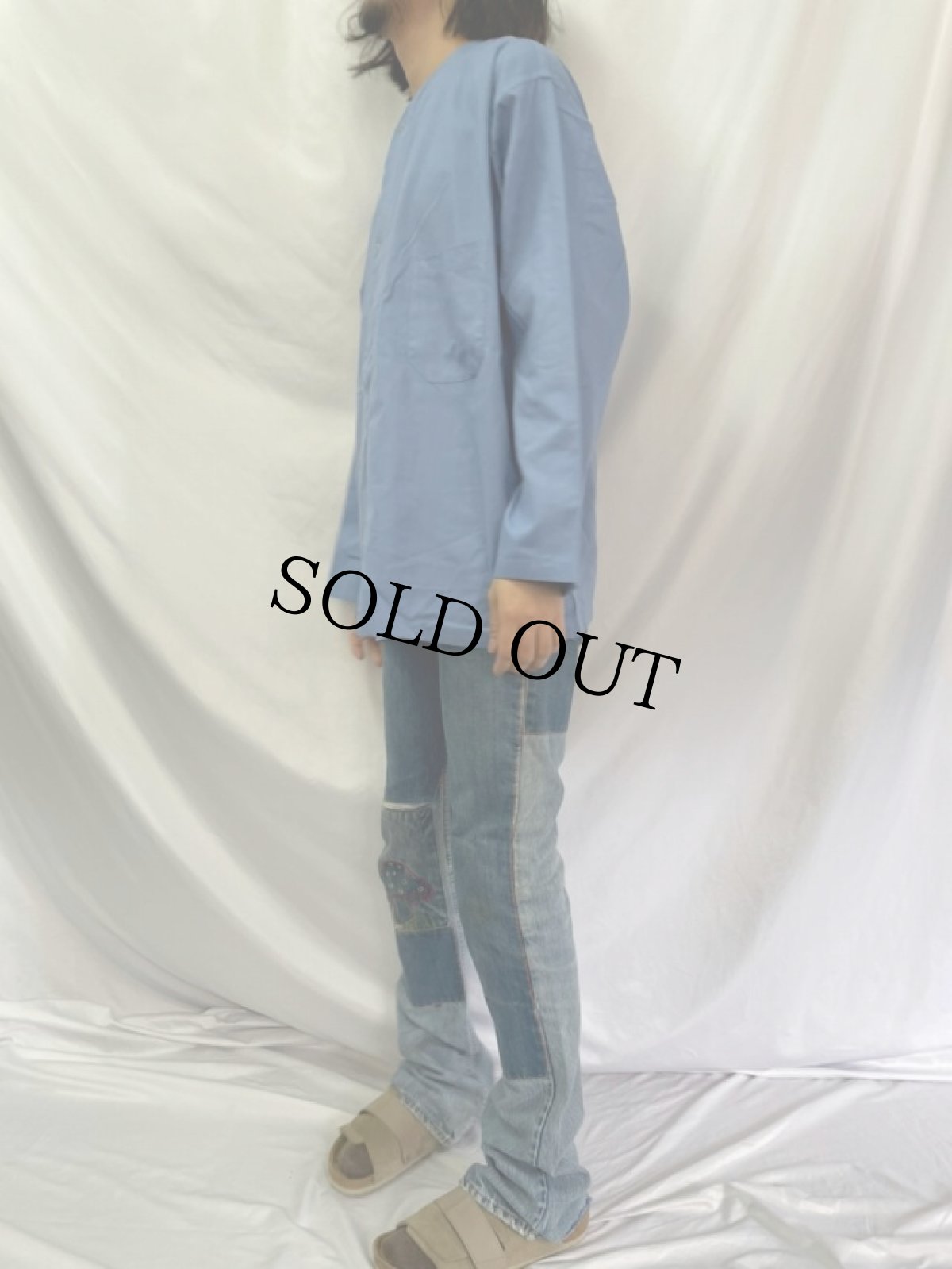 画像3: 50's U.S.ARMY スリーピングシャツ DEADSTOCK L (3)