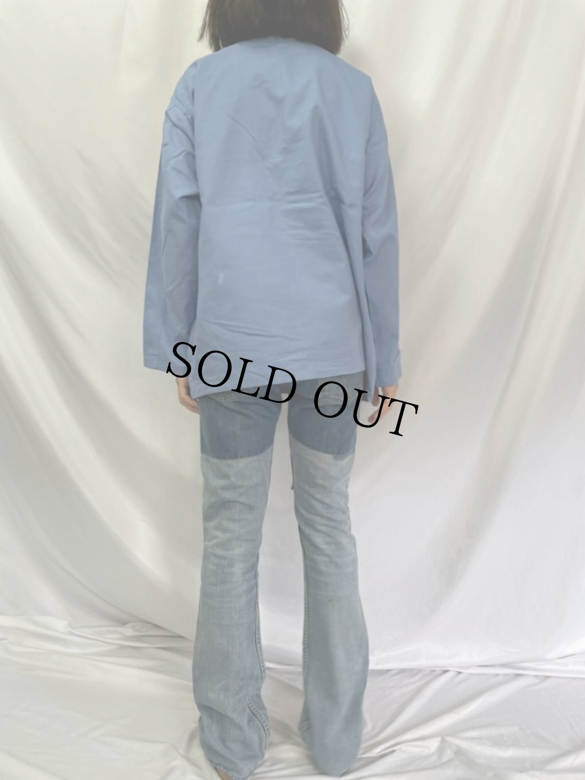 画像4: 50's U.S.ARMY スリーピングシャツ DEADSTOCK L (4)