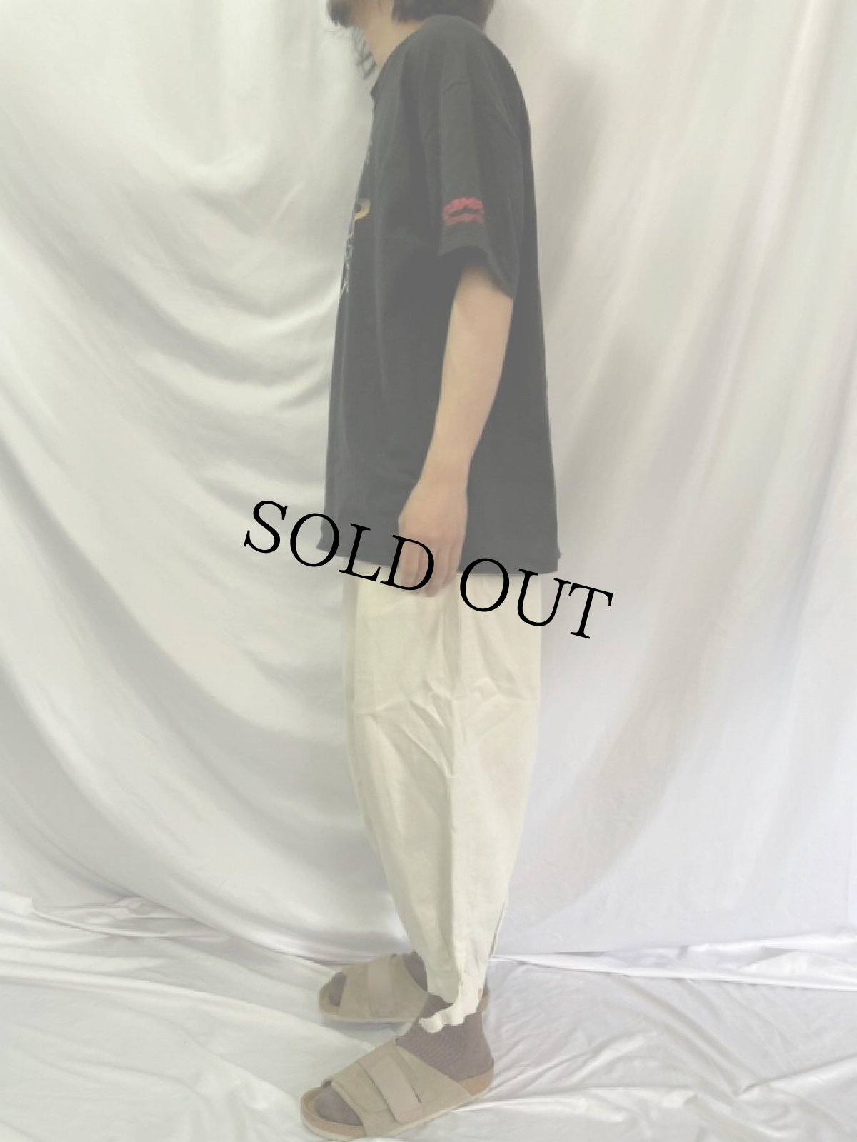 画像3: 30's リネンニッカポッカパンツ W33 (3)