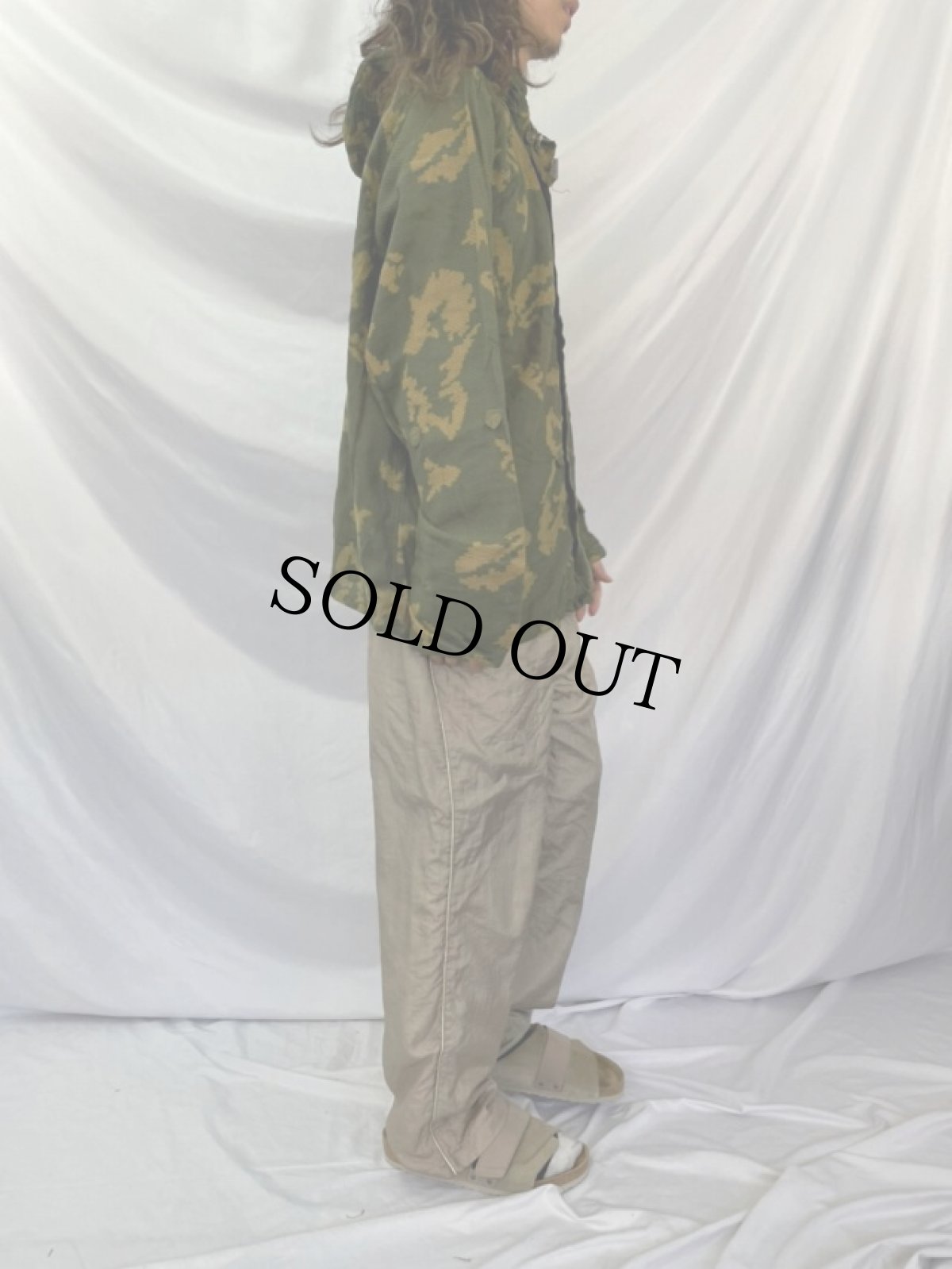 画像3: 80's ロシア・ソビエト軍 ベリョーズカパターン KZSオーバーパーカー (3)