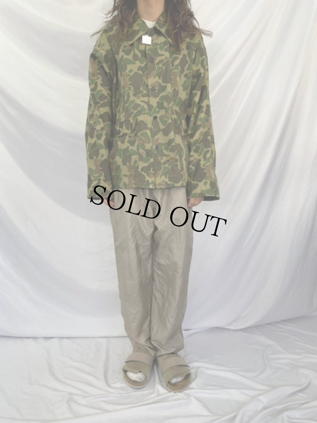 画像2: 60's 13スター ダックハンターカモ柄 ジャケット (2)