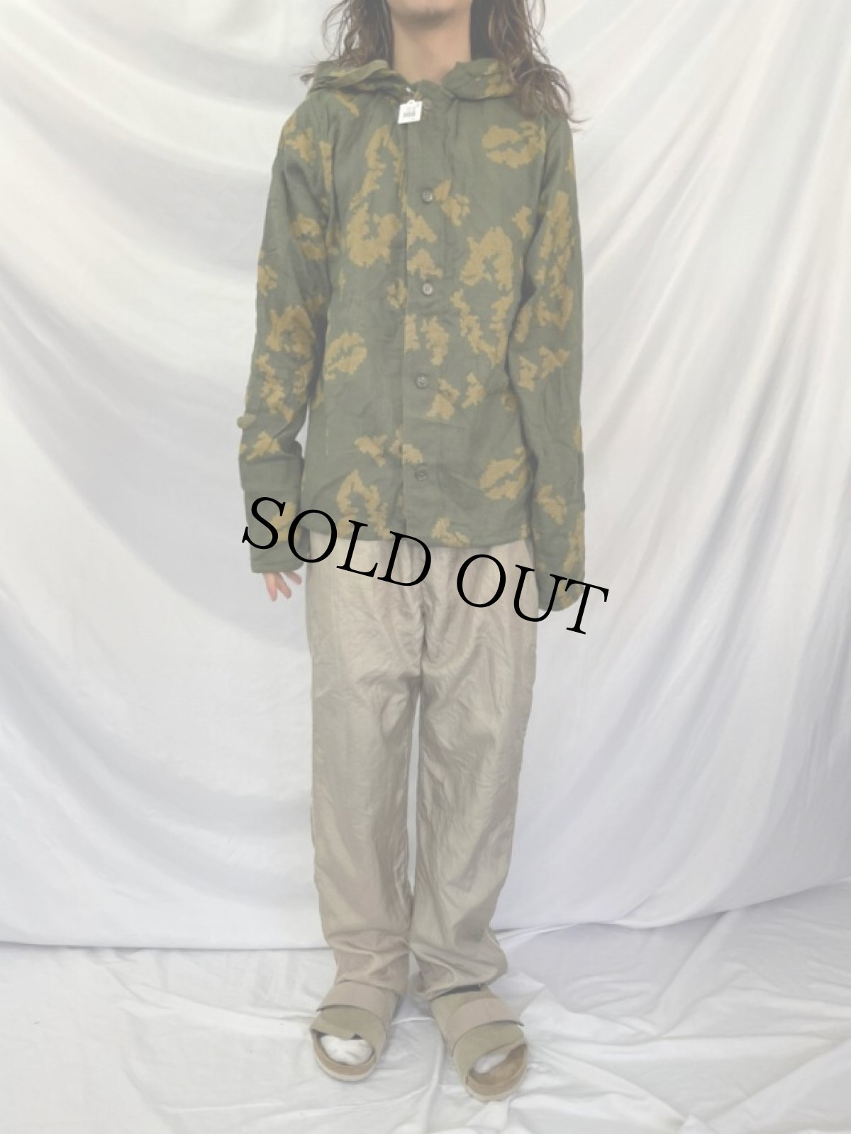 画像2: 80's ロシア・ソビエト軍 ベリョーズカパターン KZSオーバーパーカー (2)