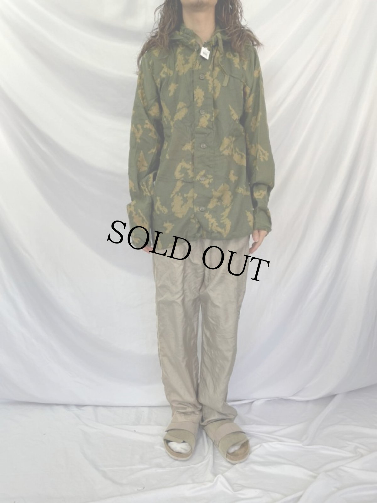 画像2: 80's ロシア・ソビエト軍 ベリョーズカパターン KZSオーバーパーカー (2)