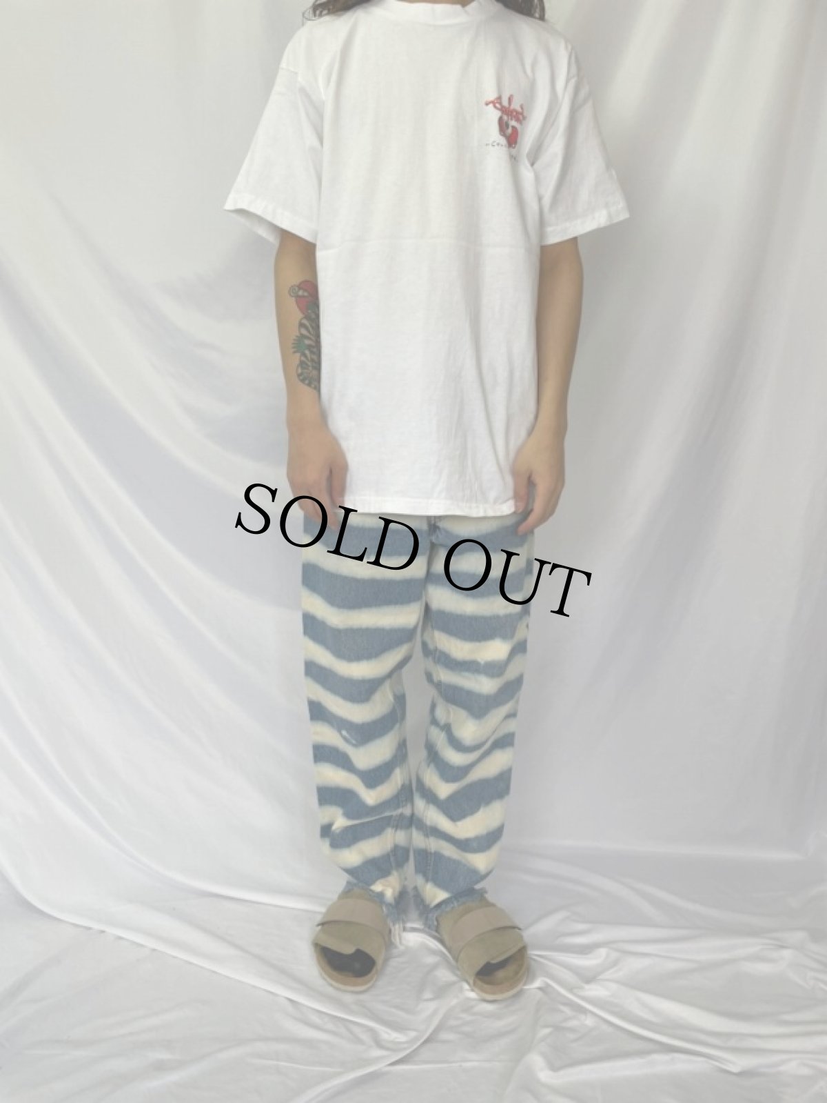 画像2: 90's Rick Griffin アートプリントTシャツ (2)