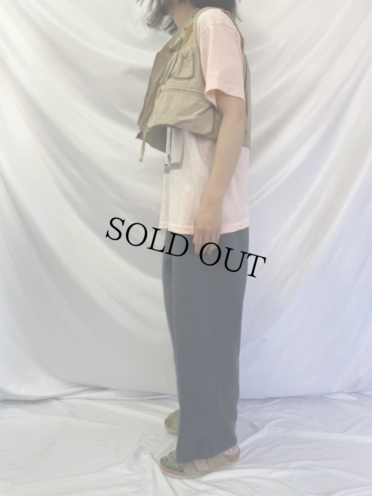 画像3: 60's Abercrombie&Fitch コットンポプリン サファリベスト SIZE40 (3)