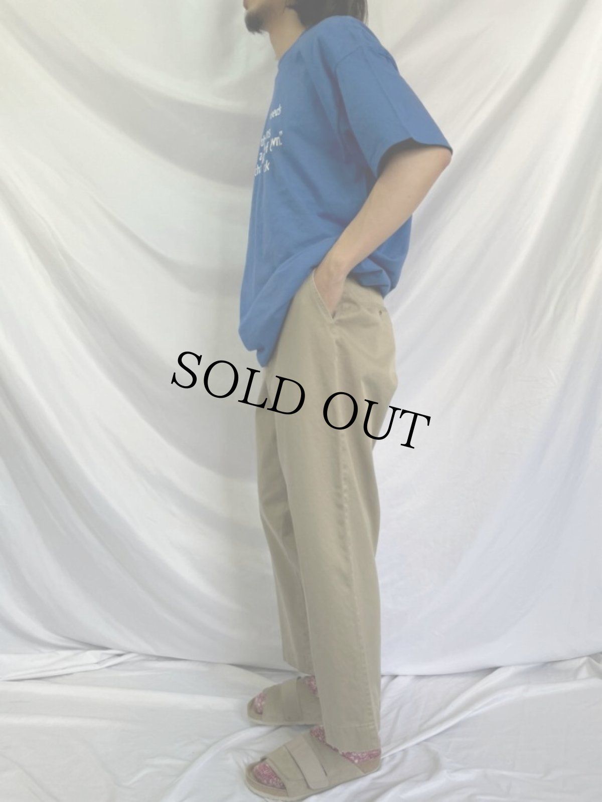 画像3: 50's U.S.ARMY チノトラウザーズ W33 (3)