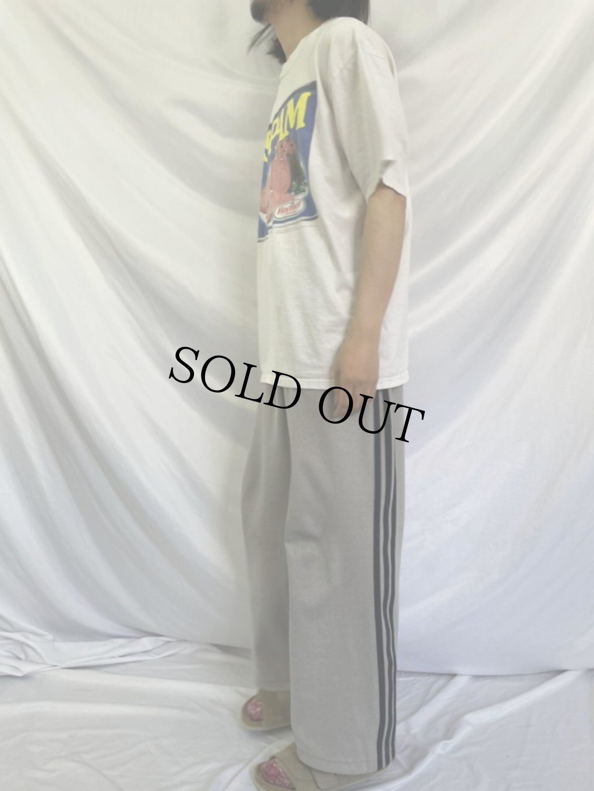 画像3: 90's SPAM USA製 プリントTシャツ L (3)