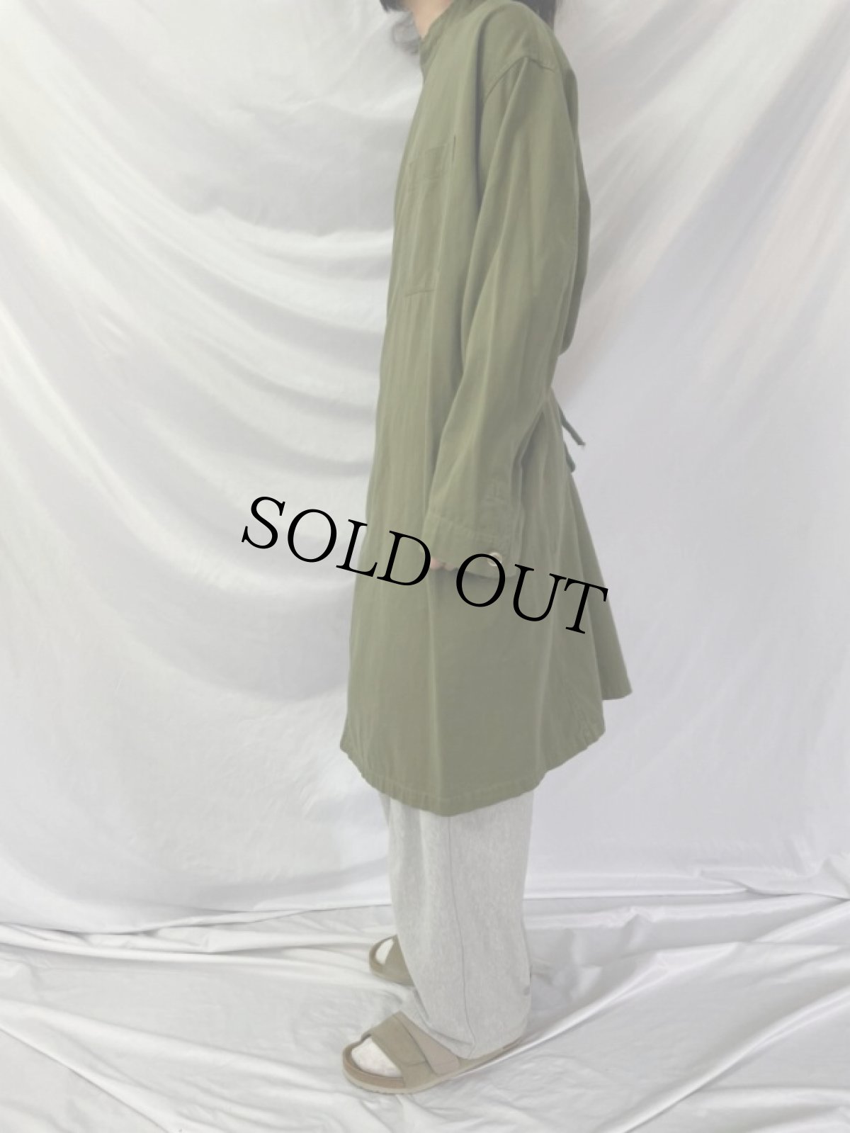 画像3: 60's Royal Army ナースガウン LARGE (3)