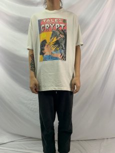 画像2: 90's TALES FROM THE CRYPT USA製 ホラードラマ プリントTシャツ XL (2)