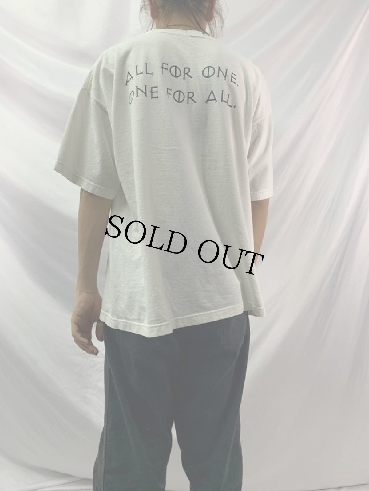 画像4: 90's The Man in the Iron Mask USA製 アドベンチャー映画 プリントTシャツ XL (4)