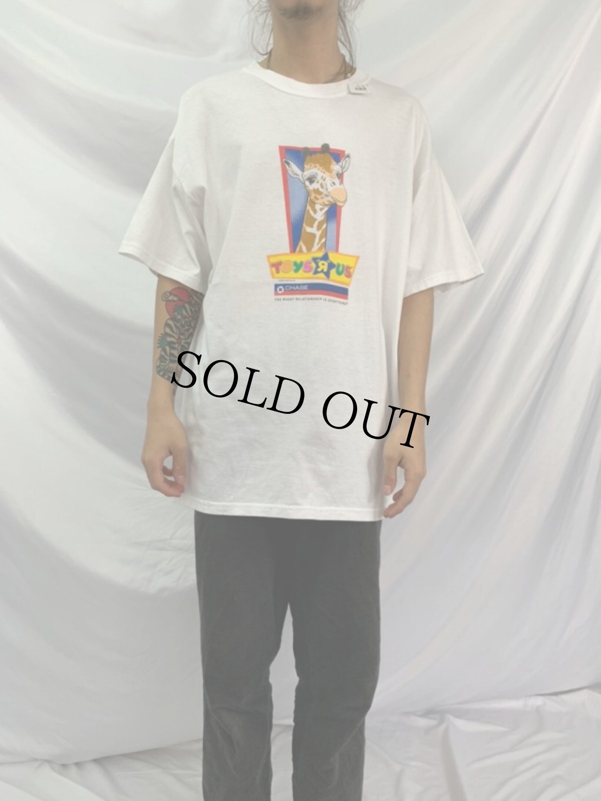 画像2: 2000's TOYS“Я”US プリントTシャツ XL (2)