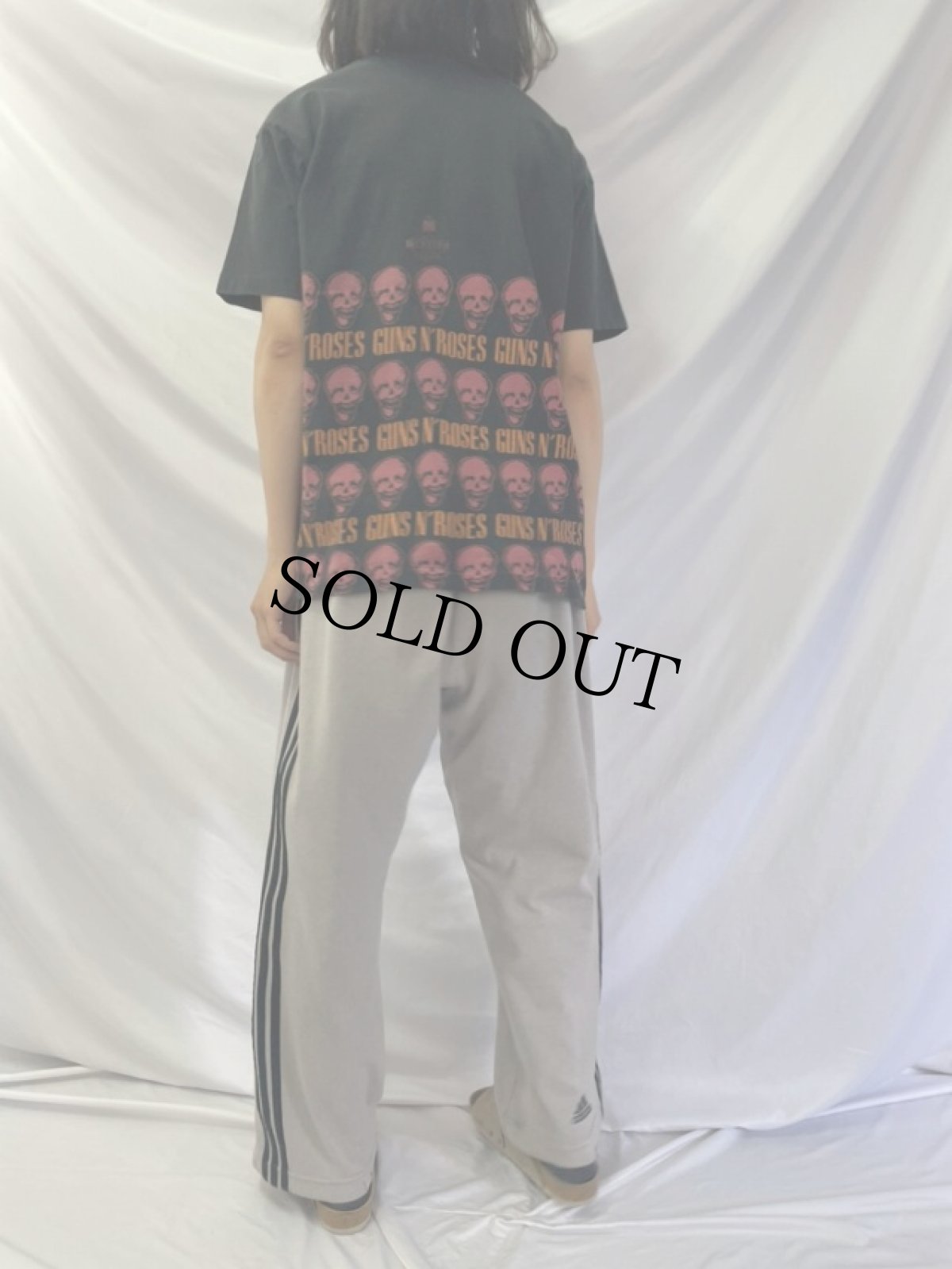 画像4: 90's BALZOUT USA製 "GUNS N' ROSES" ロックバンドTシャツ L (4)