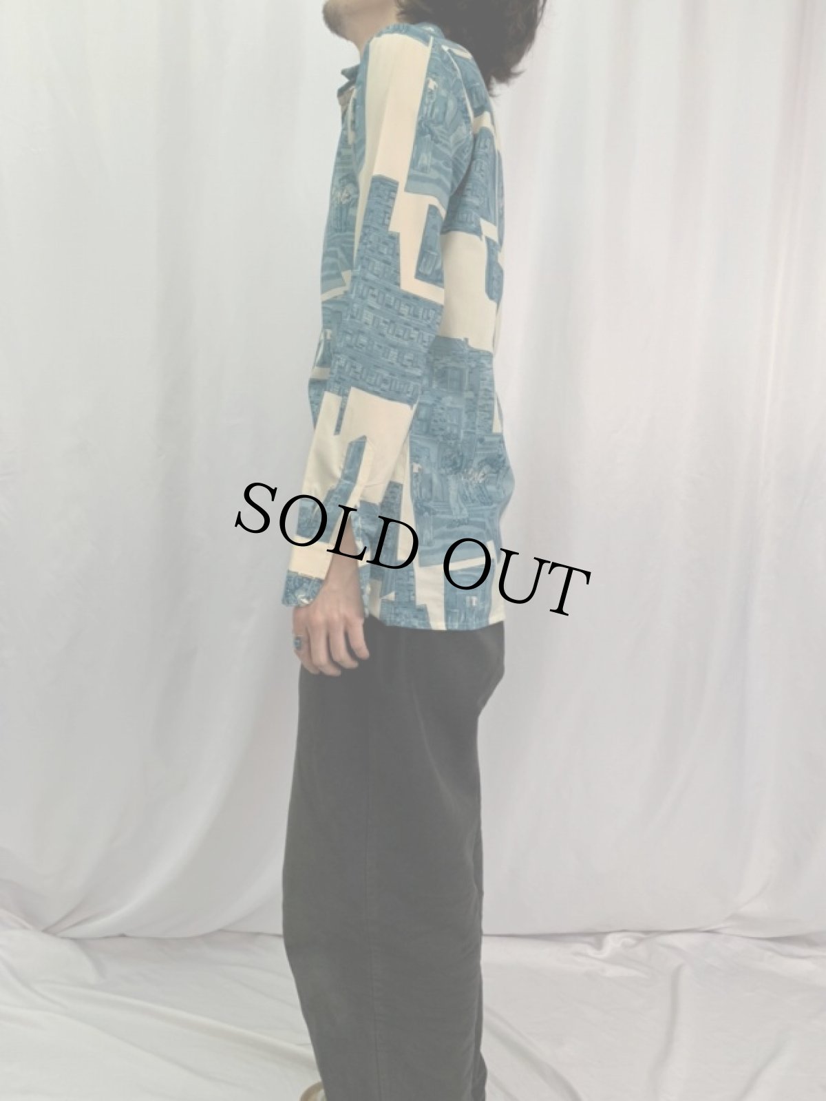 画像3: 70's GENO "理由なき反抗" 映画プリントシャツ M (3)