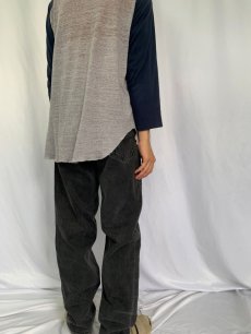 画像4: 90's Levi's 550 USA製 サルファブラックデニムパンツ W33 (4)