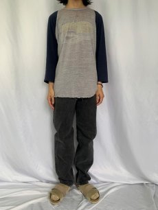 画像2: 90's Levi's 550 USA製 サルファブラックデニムパンツ W33 (2)