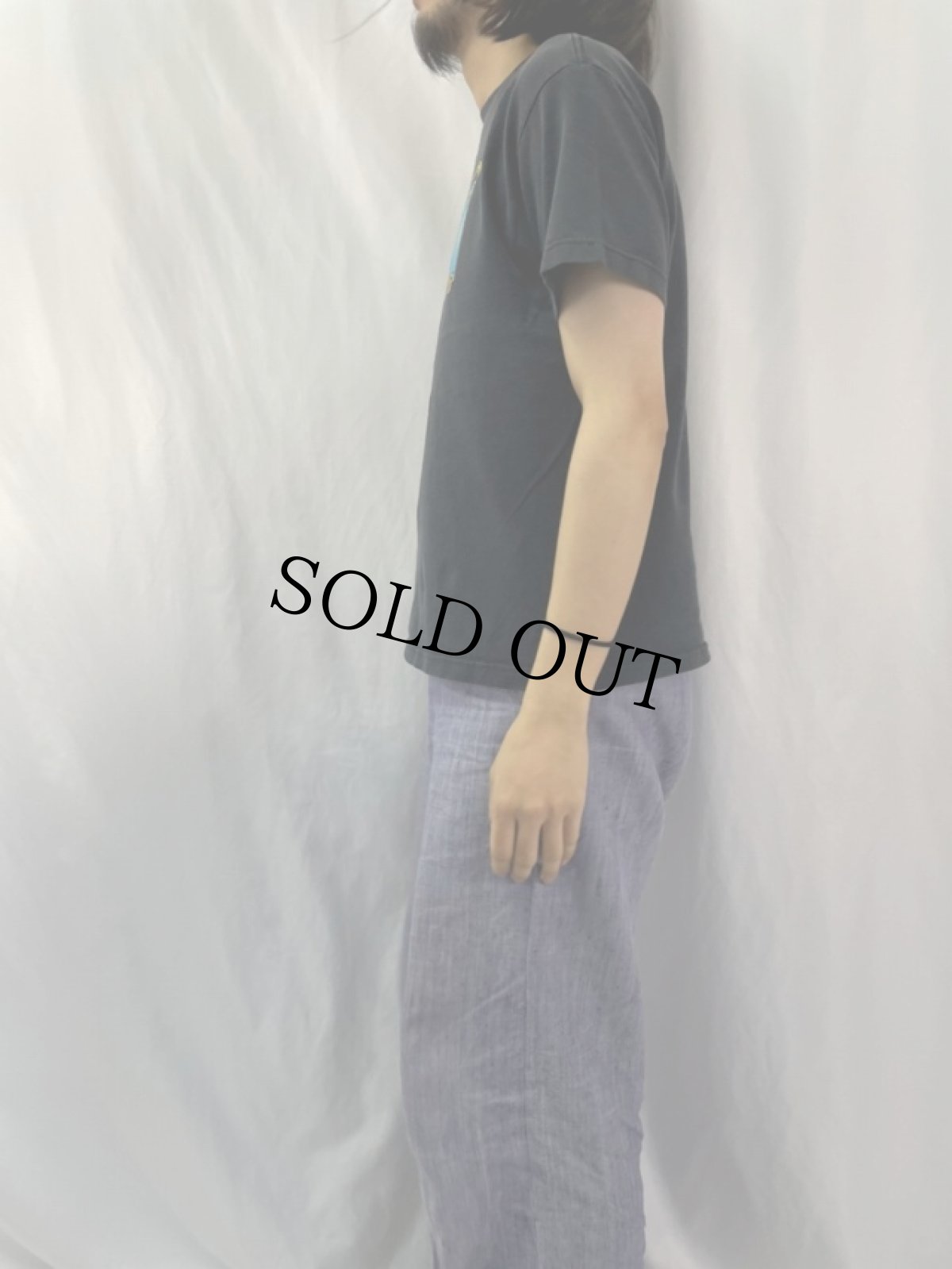 画像3: HOOK-UPS USA製 スケートブランド キャラクタープリント Tシャツ M (3)