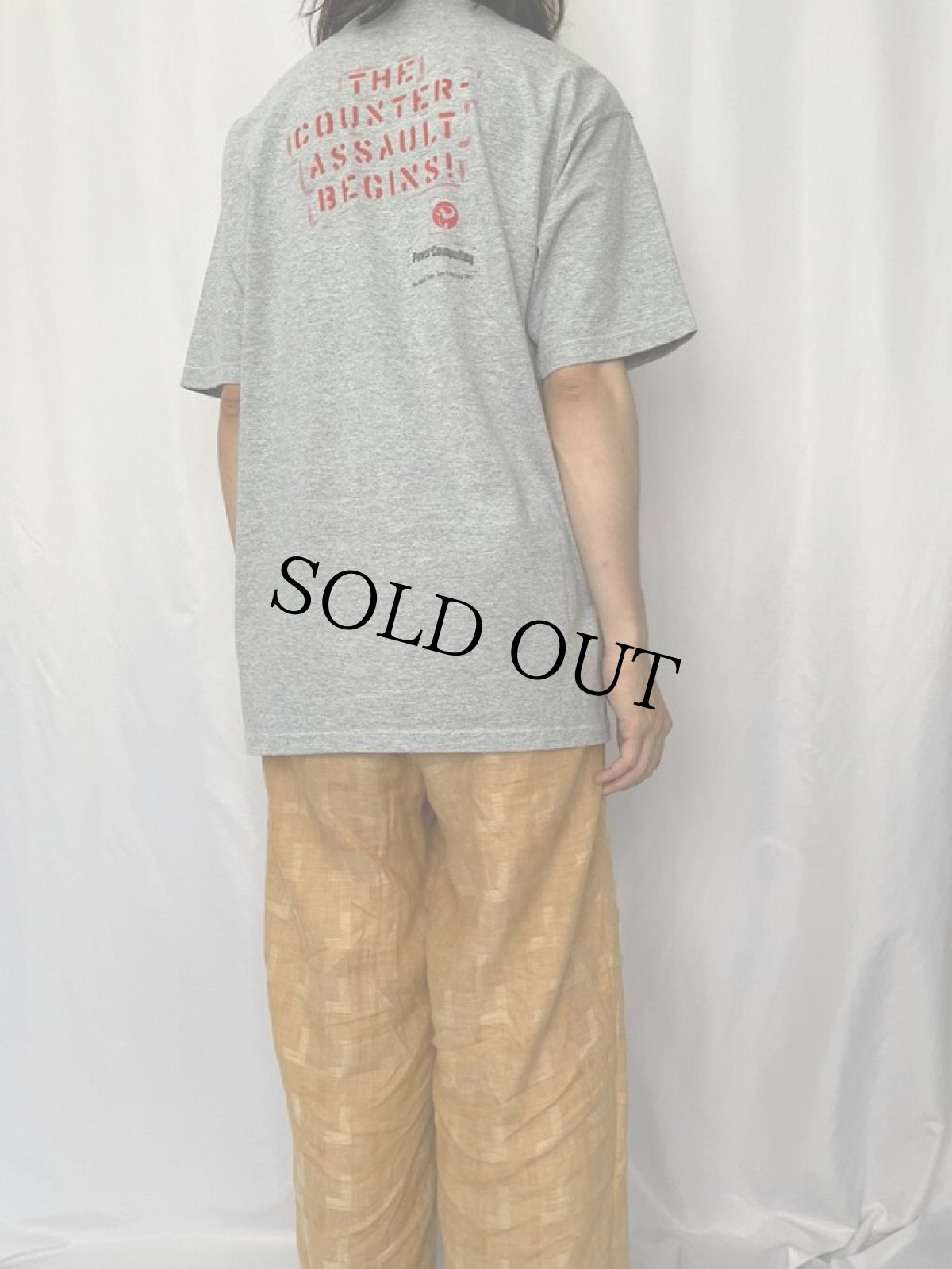 画像4: 90's Power Computing USA製 "Steve Kahng" 名言プリント IT企業Tシャツ L (4)