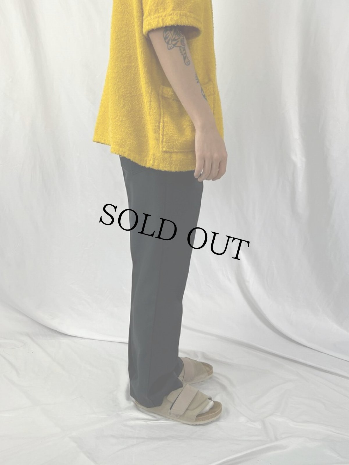 画像3: 70〜80's Levi's "STA-PREST" ポリエステルフレアパンツ BLACK W31 (3)