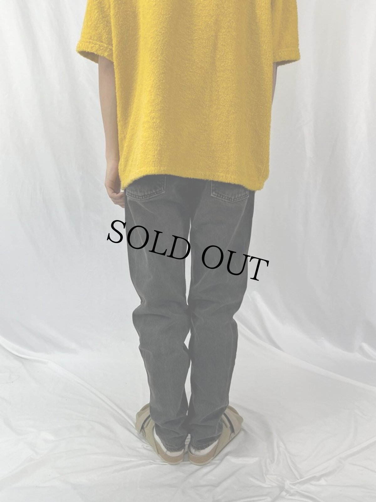 画像4: 90's Levi's SILVER TAB USA製 "straight&narrow" ブラックデニムパンツ W32 (4)