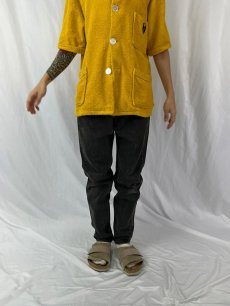 画像2: 90's Levi's SILVER TAB USA製 "straight&narrow" ブラックデニムパンツ W32 (2)