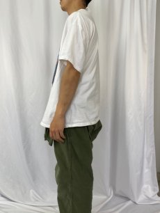 画像3: 【お客様支払い処理中】90's Fred Babb USA製 "Don't Look Out Look in" アートプリントTシャツ XL (3)
