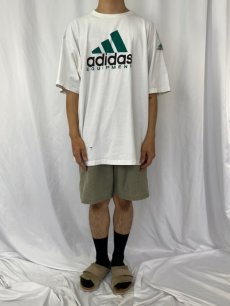 画像2: 90's adidas EQUIPMENT ロゴプリントTシャツ XXL (2)