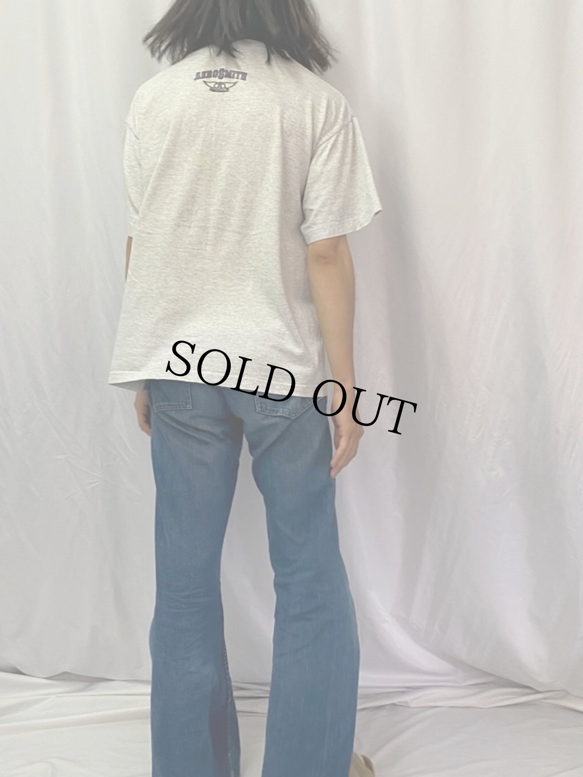 画像4: 90's AEROSMITH USA製 "GET A GRIP" ハードロックバンド プリントTシャツ L (4)