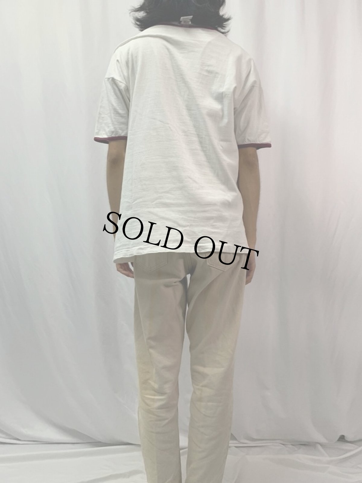 画像4: 60's Champion ランタグ "チョコチン" リンガーTシャツ XL (4)