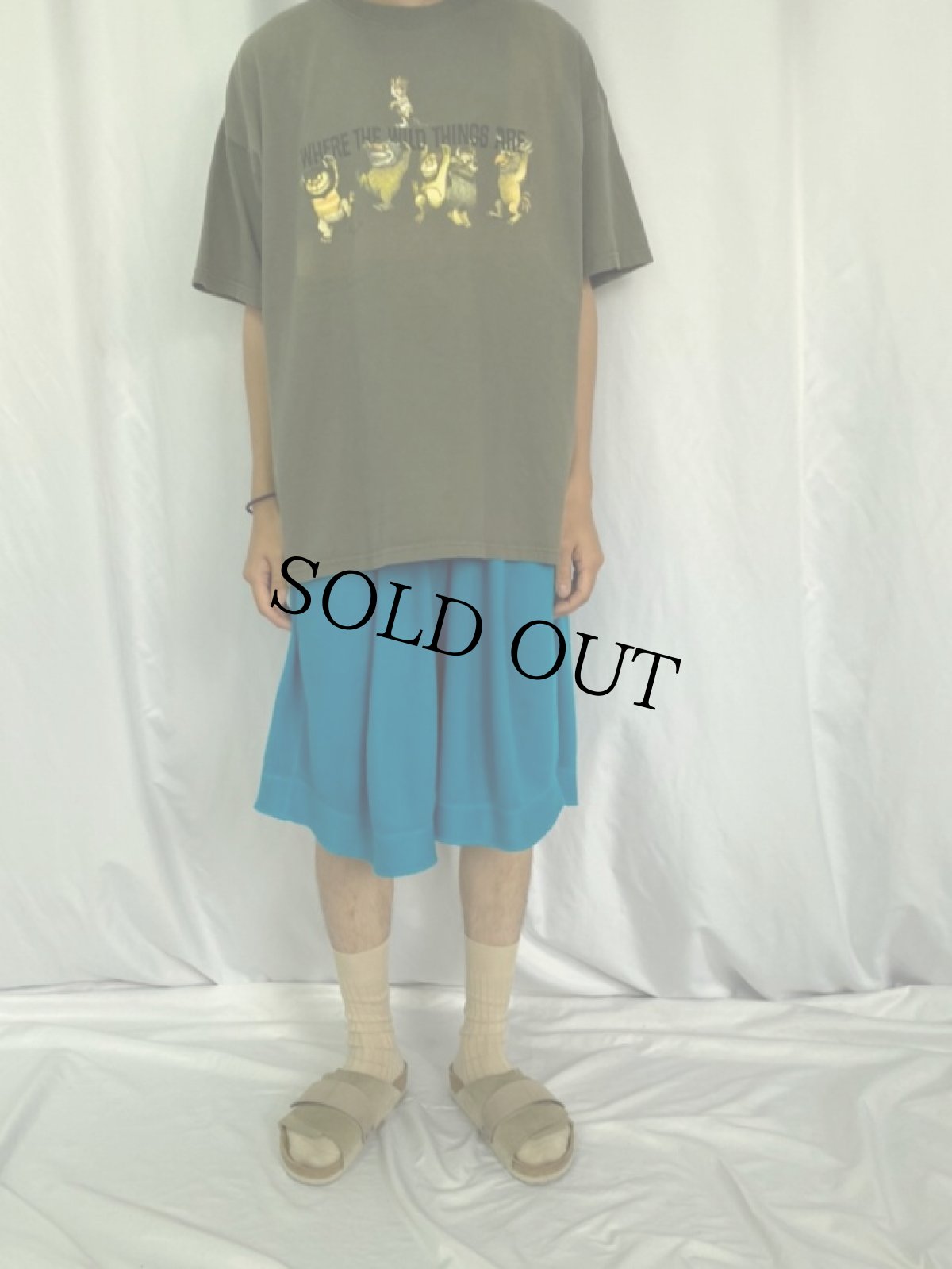 画像2: かいじゅうたちのいるところ 絵本プリントTシャツ XL (2)