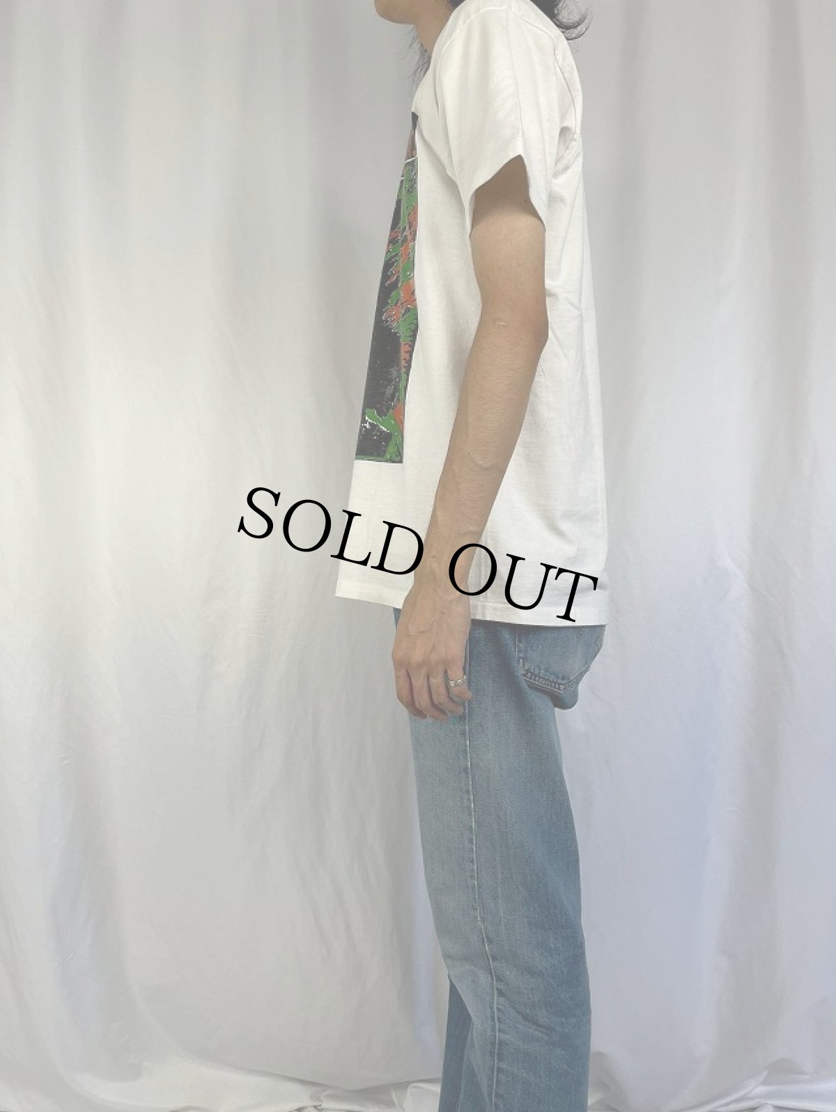 画像3: 90's THE FLAMING LIPS サイケロックバンド プリントTシャツ L (3)