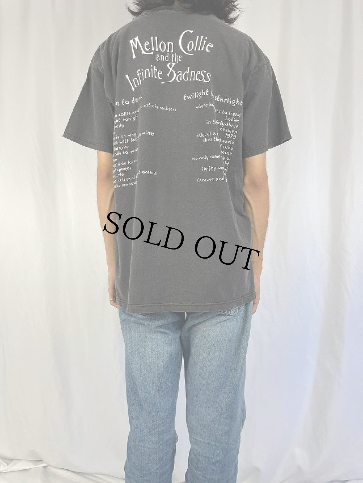 画像4: 90's The Smashing Pumpkins "Mellon Collie And The Infinite Sadness" オルタナロックバンド プリントTシャツ XL (4)