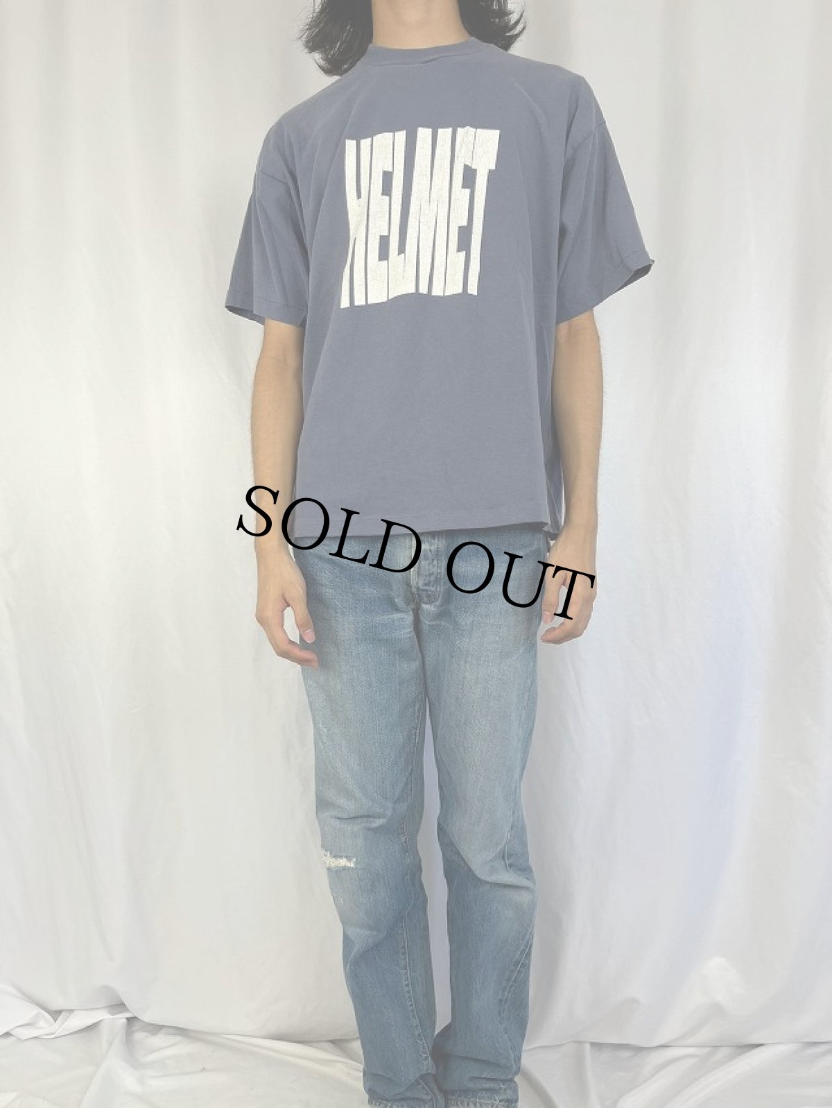 画像3: 90's helmet USA製 オルタナメタルバンド プリントTシャツ XL (3)