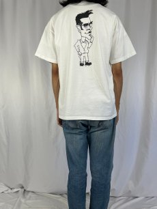 画像4: 90's MORRISSEY "Poppycocteau" ミュージシャンプリントTシャツ XL (4)