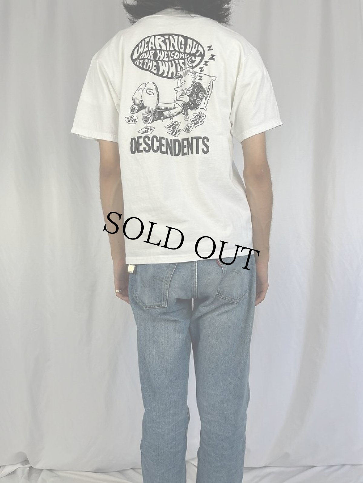 画像4: 90's DESCENDENTS パンクロックバンド プリントTシャツ M (4)