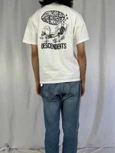 画像4: 90's DESCENDENTS パンクロックバンド プリントTシャツ M (4)